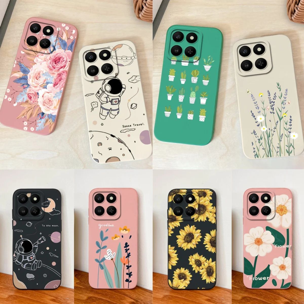 Etui na Honor 400 Smart 5G SunFlowers Miękki silikon płynny, odporne na wstrząsy, z ulepszoną ochroną… Etui na Honor 400 Smart 5G SunFlowers Miękki silikon płynny, odporne na wstrząsy, z ulepszoną ochroną…