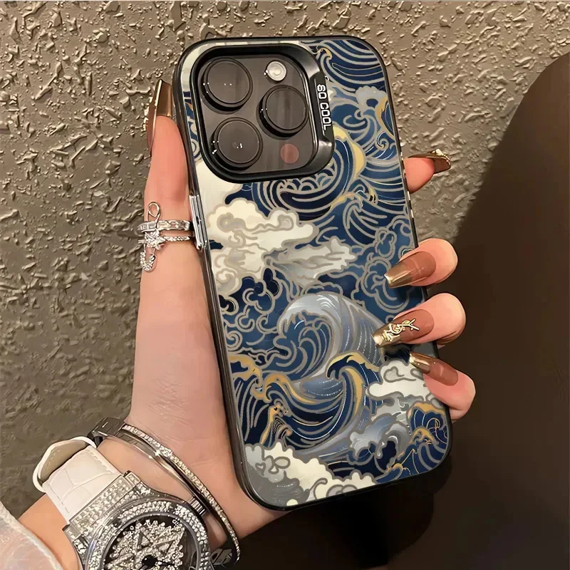 Etui na iPhone 16 11 12 13 14 15 17 Air Pro Max Plus X XS XR z galwanizowaną srebrem powłoką IMD i wzorem… Etui na iPhone 16 11 12 13 14 15 17 Air Pro Max Plus X XS XR z galwanizowaną srebrem powłoką IMD i wzorem…