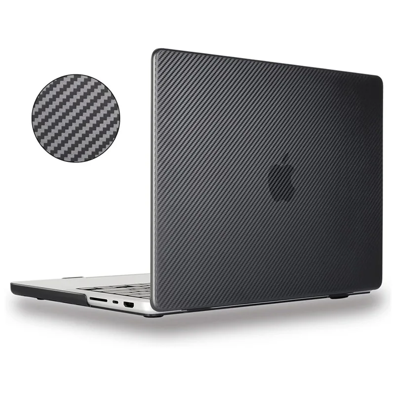 Etui na laptopa z włókna węglowego do Macbook Air 13.6 M4 15 M3 Frosted Cover do Mac Book Pro 13 M1 M2 14 M4…