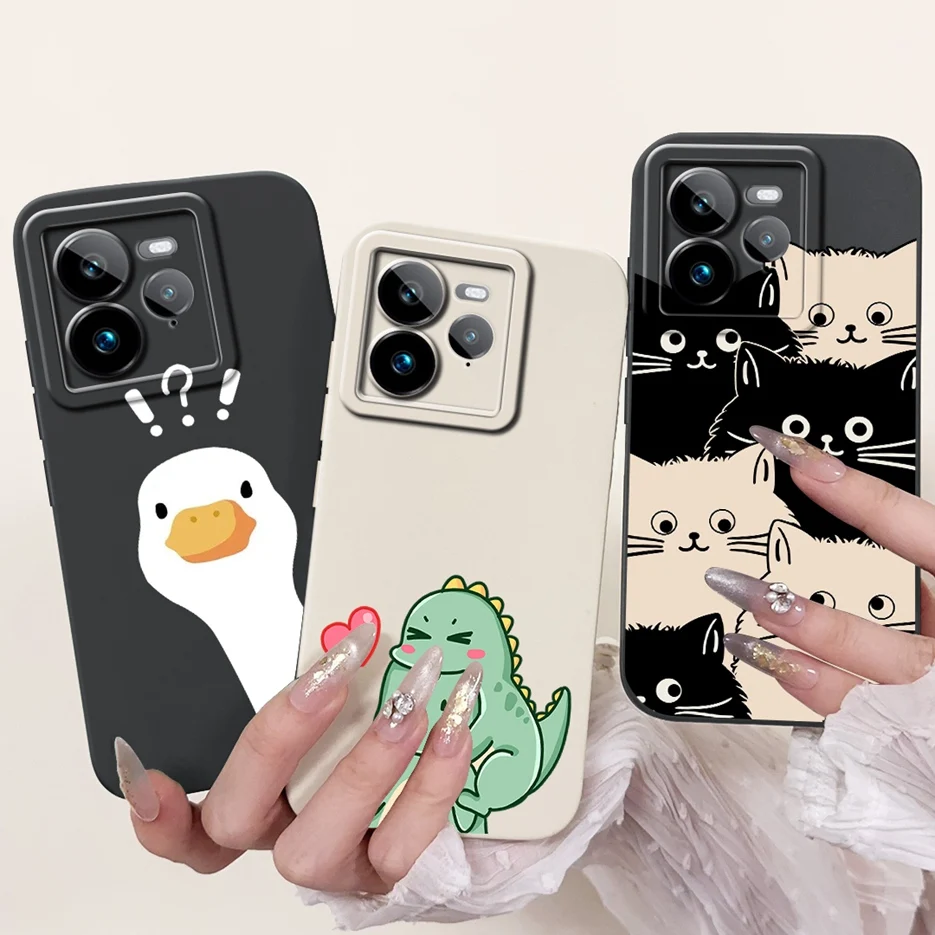 Etui na Realme GT7 Pro 5G RMX5010 Śliczne Modne Kreskówkowe Miękkie TPU Etui na Telefon Realme GT 7 GT7 T GT7T… Etui na Realme GT7 Pro 5G RMX5010 Śliczne Modne Kreskówkowe Miękkie TPU Etui na Telefon Realme GT 7 GT7 T GT7T…
