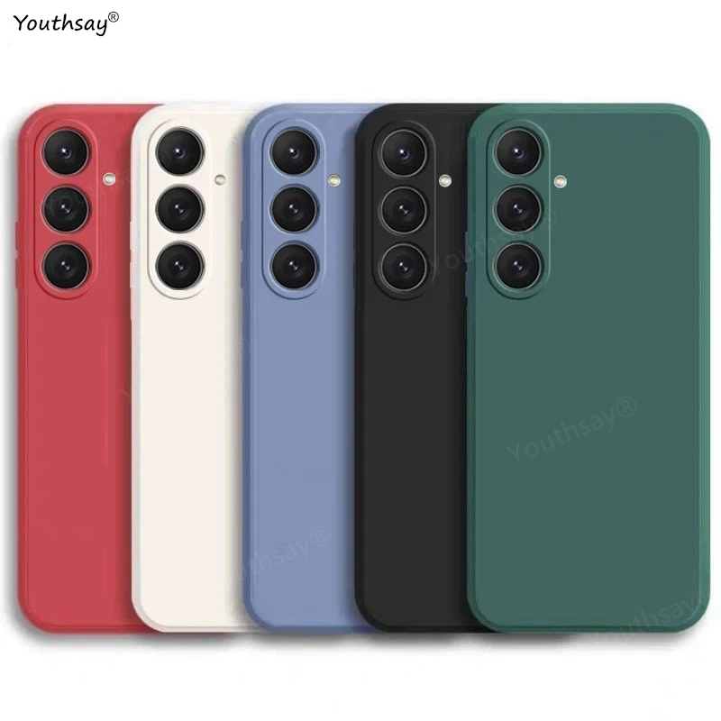 Etui na Samsung Galaxy A16, obudowa Samsung Galaxy A17 A16 A56 A36 A15 Funda Coque Miękkie Oryginalne Etui z…