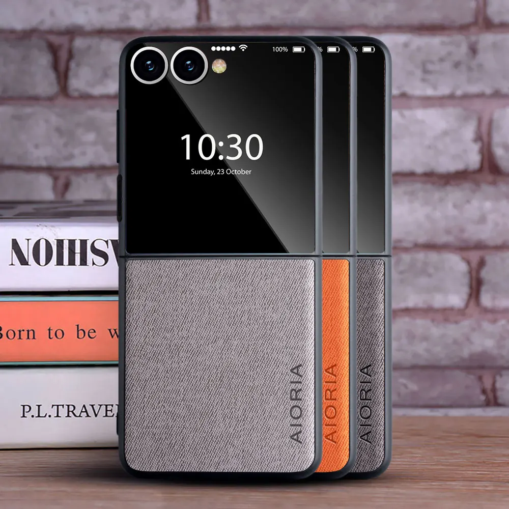 Etui na Samsung Galaxy Z Flip 7 6 5 4 3 5G Skórzane Master Twardy Tekstylny Skórzany Modny Pokrowiec na… Etui na Samsung Galaxy Z Flip 7 6 5 4 3 5G Skórzane Master Twardy Tekstylny Skórzany Modny Pokrowiec na…