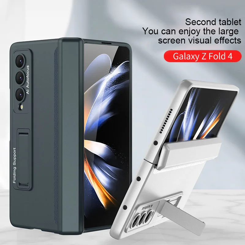 Etui na Samsung Galaxy Z Fold 7 6 5 4 3 2 Magnetyczne Adsorpcja Ochrona Zawiasu Pokrowiec na Telefon Podpórka…