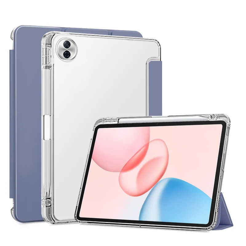 Etui na tablet Honor Pad 10 12,1 cala 2025 z uchwytem na długopis PU Leather Soft Back Stand Cover For Coque…