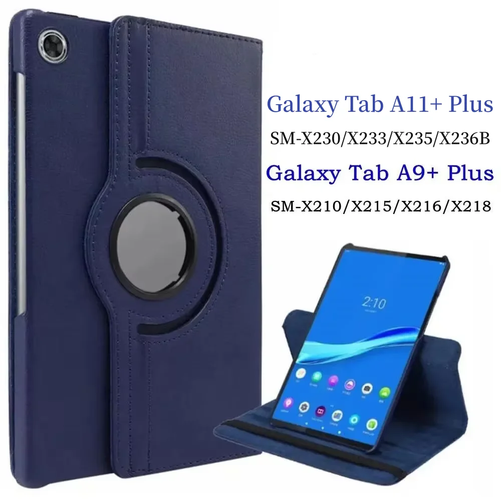 Etui na tablet Samsung Galaxy Tab A9 Plus 11” SM-X210/X215/X216/X218, skórzane, obrotowe o 360 stopni, do… Etui na tablet Samsung Galaxy Tab A9 Plus 11” SM-X210/X215/X216/X218, skórzane, obrotowe o 360 stopni, do…