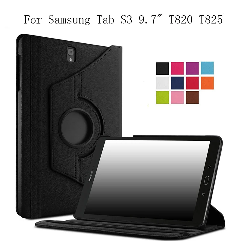Etui na tablet Samsung Galaxy Tab S3 9.7 SM-T820 SM-T825 T829 Obrotowy o 360° składany uchwyt z klapką… Etui na tablet Samsung Galaxy Tab S3 9.7 SM-T820 SM-T825 T829 Obrotowy o 360° składany uchwyt z klapką…