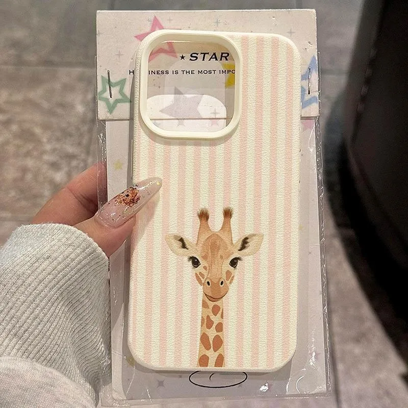Etui na telefon iPhone 11 12 13 14 15 16 17 Pro Max XS X XR 16E 16 Plus Air, wzór w paski, tło, ilustracja…