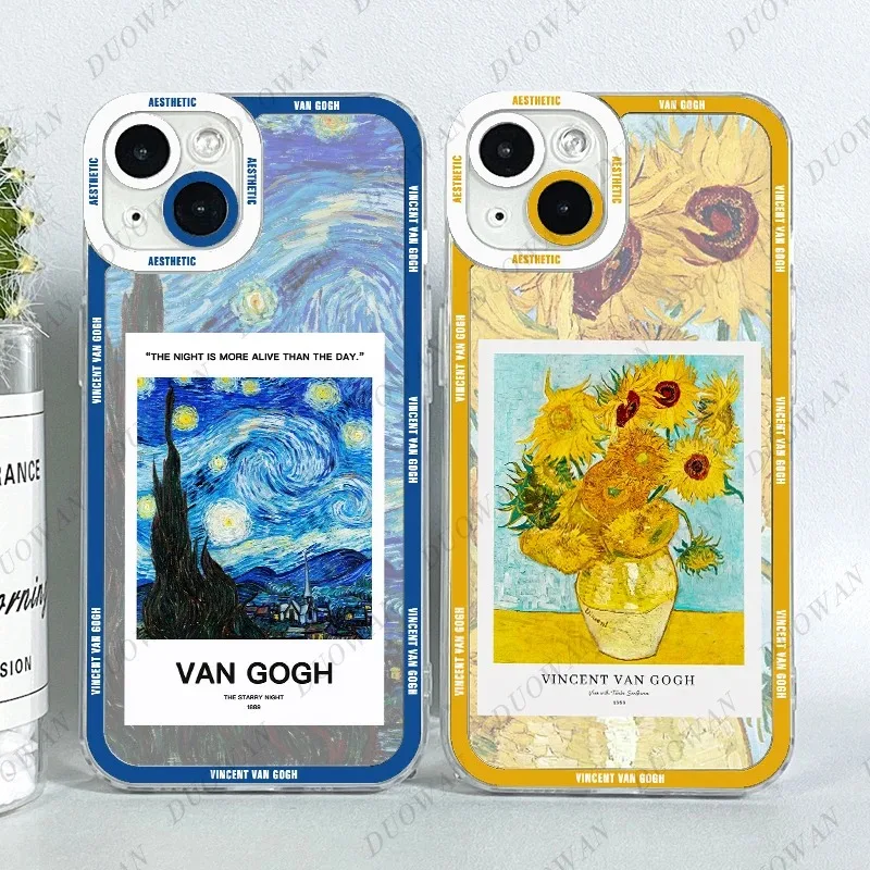 Etui na telefon Van Gogh Oil Painting do iPhone 11 12 13 14 15 16 Pro Max XR X XS Mini 8 7 Plus SE 2020 2022… Etui na telefon Van Gogh Oil Painting do iPhone 11 12 13 14 15 16 Pro Max XR X XS Mini 8 7 Plus SE 2020 2022…