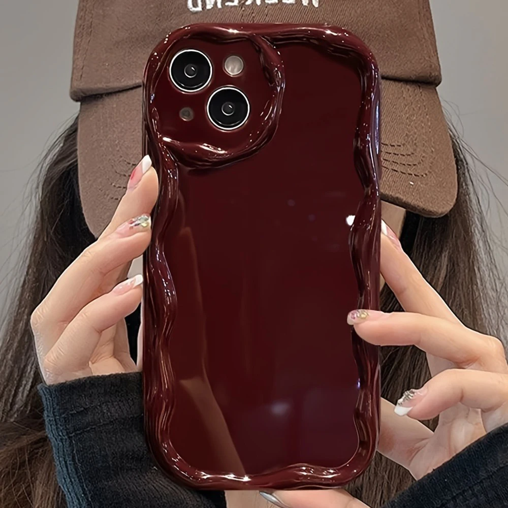 Etui na telefon z falistymi krawędziami z TPU do iPhone 17 16 15 14 13 12 11 Pro Max Plus 16E 17E, odporne na… Etui na telefon z falistymi krawędziami z TPU do iPhone 17 16 15 14 13 12 11 Pro Max Plus 16E 17E, odporne na…