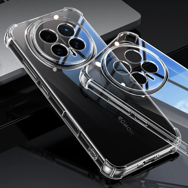 Etui na telefon z TPU z funkcją airbagu dla Honor Magic8 Magic 8 Pro Lite 8Pro 8Lite 5G, miękkie… Etui na telefon z TPU z funkcją airbagu dla Honor Magic8 Magic 8 Pro Lite 8Pro 8Lite 5G, miękkie…