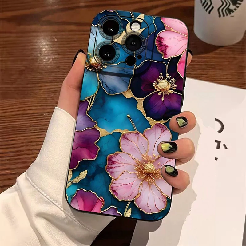 Etui na telefon z vintage wzorem kwiatowym do Samsung Galaxy S26 S25 Ultra S24 FE S23 Plus S22 S21 A56 A36 A15… Etui na telefon z vintage wzorem kwiatowym do Samsung Galaxy S26 S25 Ultra S24 FE S23 Plus S22 S21 A56 A36 A15…