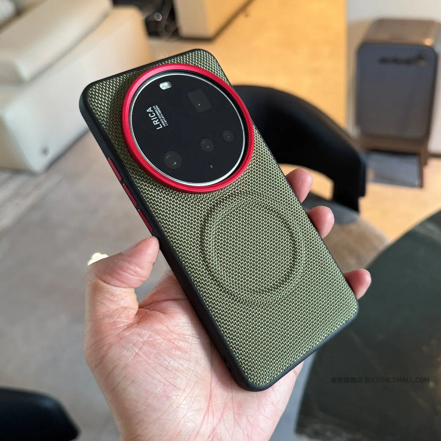 Etui na Xiaomi 17 Ultra z magnesami, nylonowe, tkane, matowe, skórzane, przyjazne dla skóry, odporne na… Etui na Xiaomi 17 Ultra z magnesami, nylonowe, tkane, matowe, skórzane, przyjazne dla skóry, odporne na…