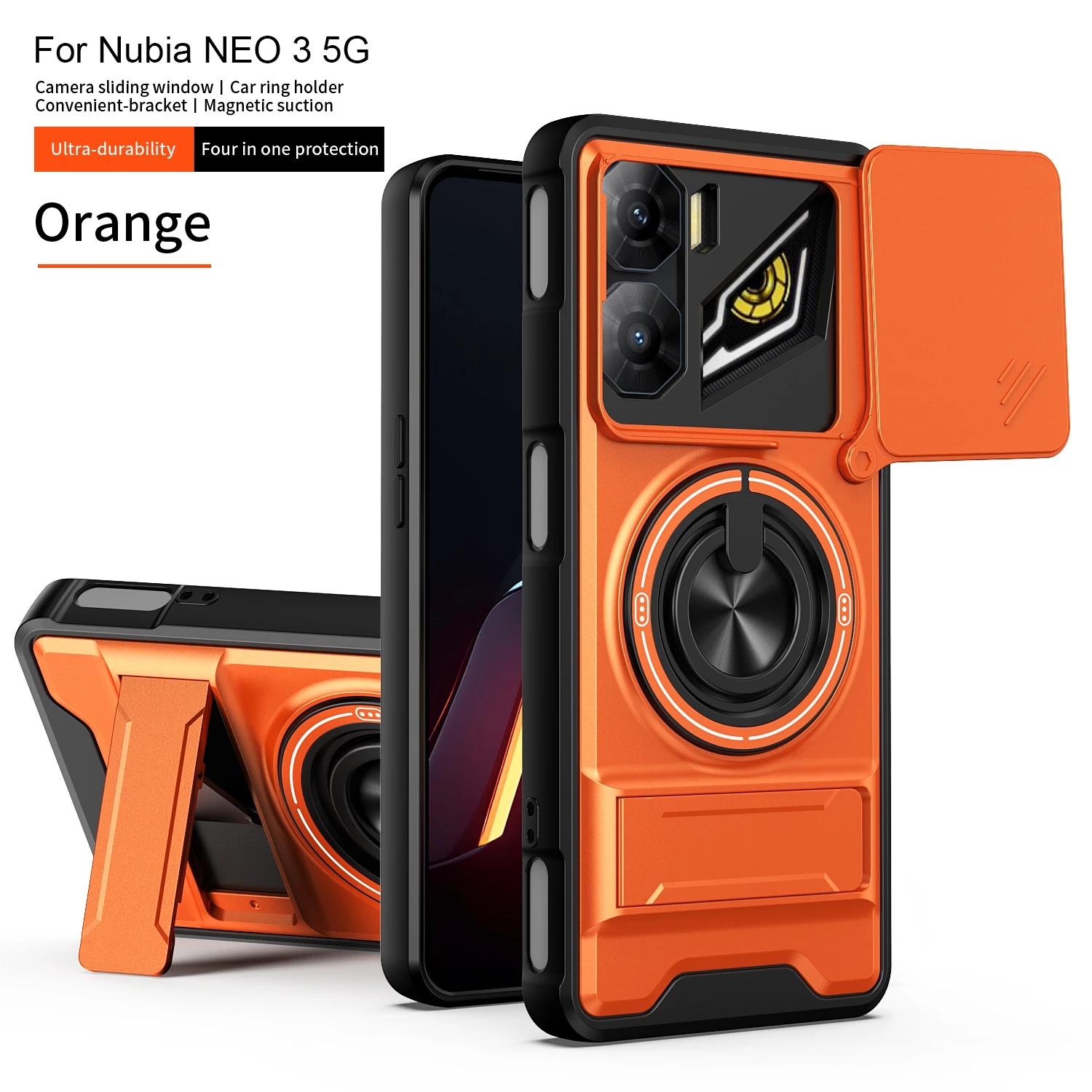 Etui na ZTE nubia Neo 3, Pokrowiec na ZTE nubia Neo 3 5G, Magnetyczny uchwyt składany Magsafe, Ochrona kamery… Etui na ZTE nubia Neo 3, Pokrowiec na ZTE nubia Neo 3 5G, Magnetyczny uchwyt składany Magsafe, Ochrona kamery…