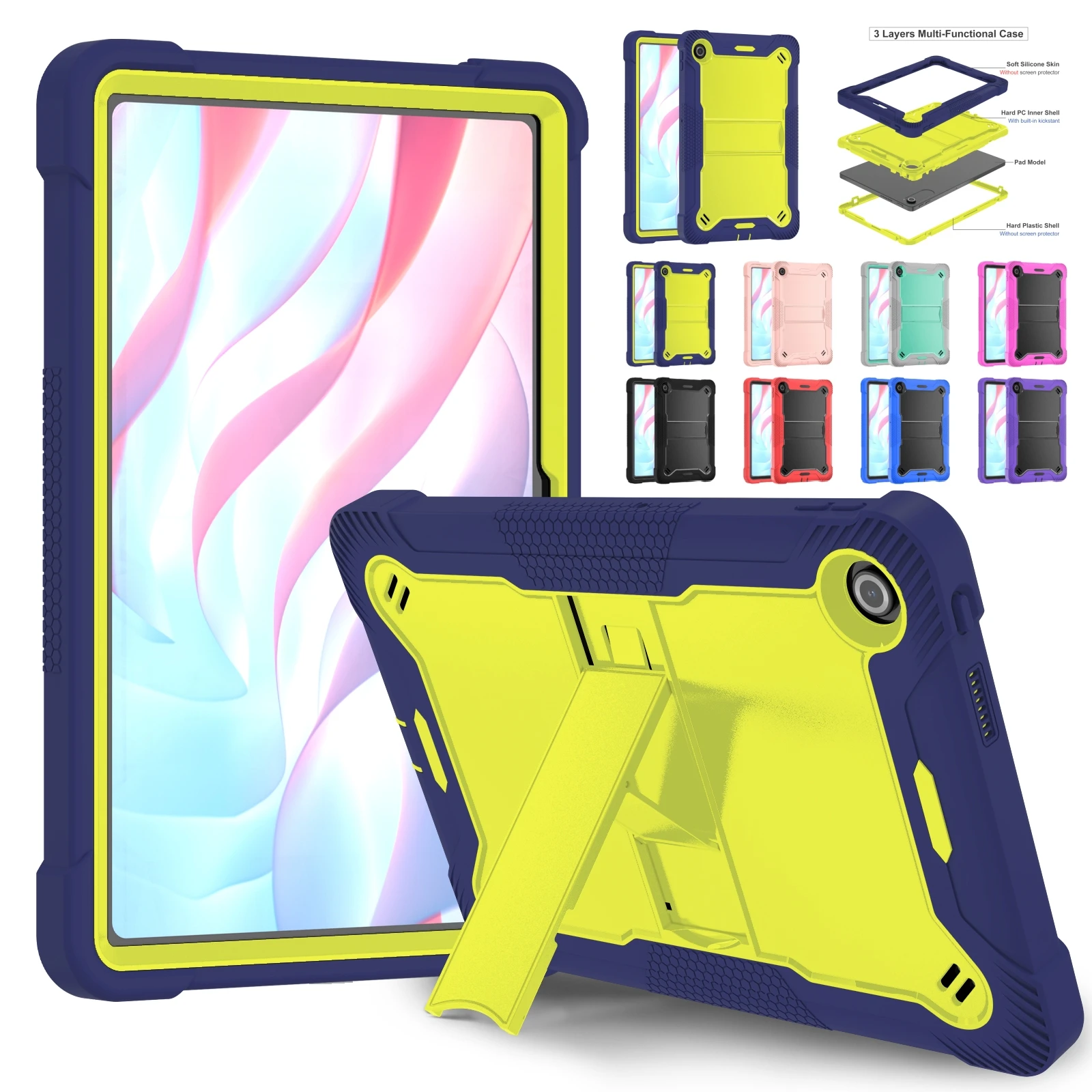 Etui pancerne do Lenovo Tab 10.1 2025 TB311FU ZhaoYang K10C K10 2nd TB311XU TB311XC 10.1 „odporna na wstrząsy… Etui pancerne do Lenovo Tab 10.1 2025 TB311FU ZhaoYang K10C K10 2nd TB311XU TB311XC 10.1 „odporna na wstrząsy…