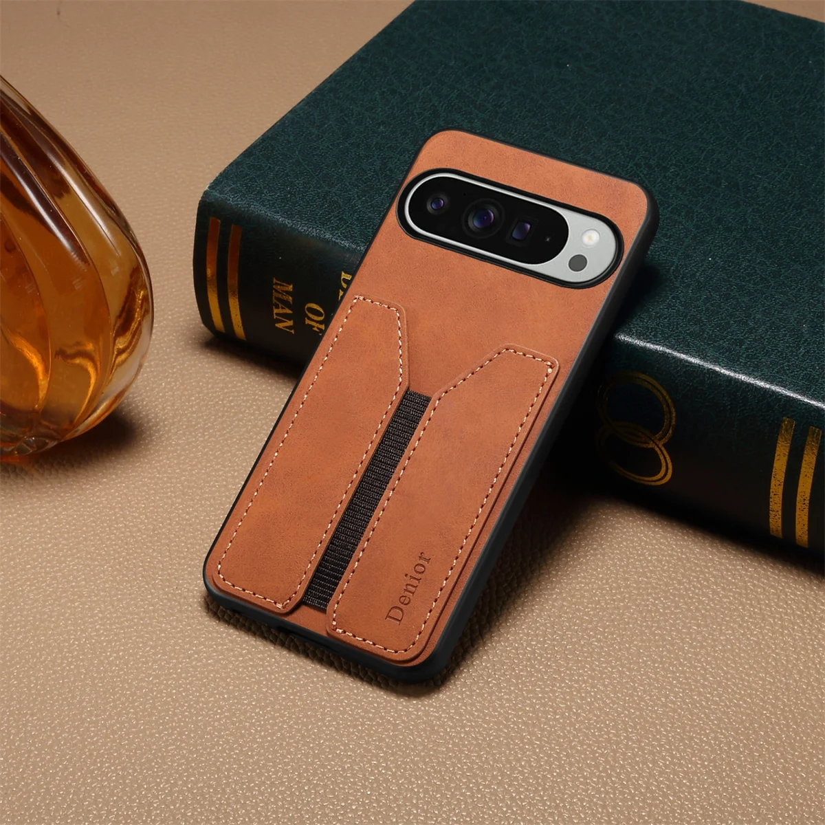 Etui portfel z elastyczną gumką do telefonu Google Pixel 8 7 6 10 Pro XL 9A 8A 7A 6A z przegródką na karty…