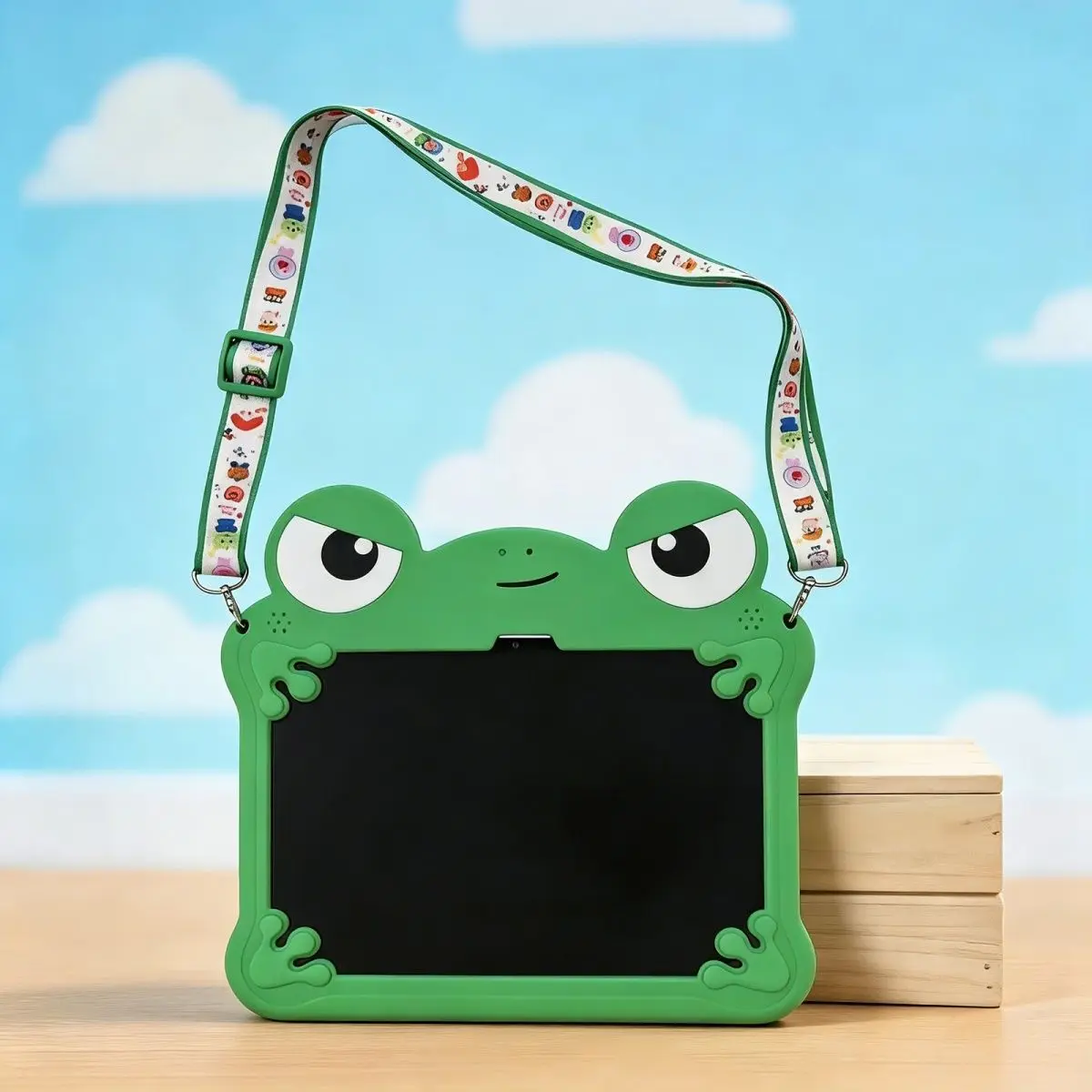 Etui silikonowe na tablet Toy Story 5 Lilypad, ochronne, z motywem żaby, stylowe, niszowe. Etui silikonowe na tablet Toy Story 5 Lilypad, ochronne, z motywem żaby, stylowe, niszowe.