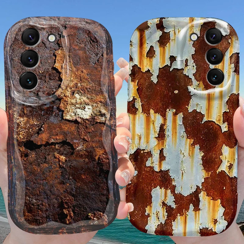 Etui z teksturą rdzy i falami dla Samsung Galaxy S25 S24 S23 S22 S21 Ultra Plus S20 FE A73 A72 A71 A56 A55 A54… Etui z teksturą rdzy i falami dla Samsung Galaxy S25 S24 S23 S22 S21 Ultra Plus S20 FE A73 A72 A71 A56 A55 A54…