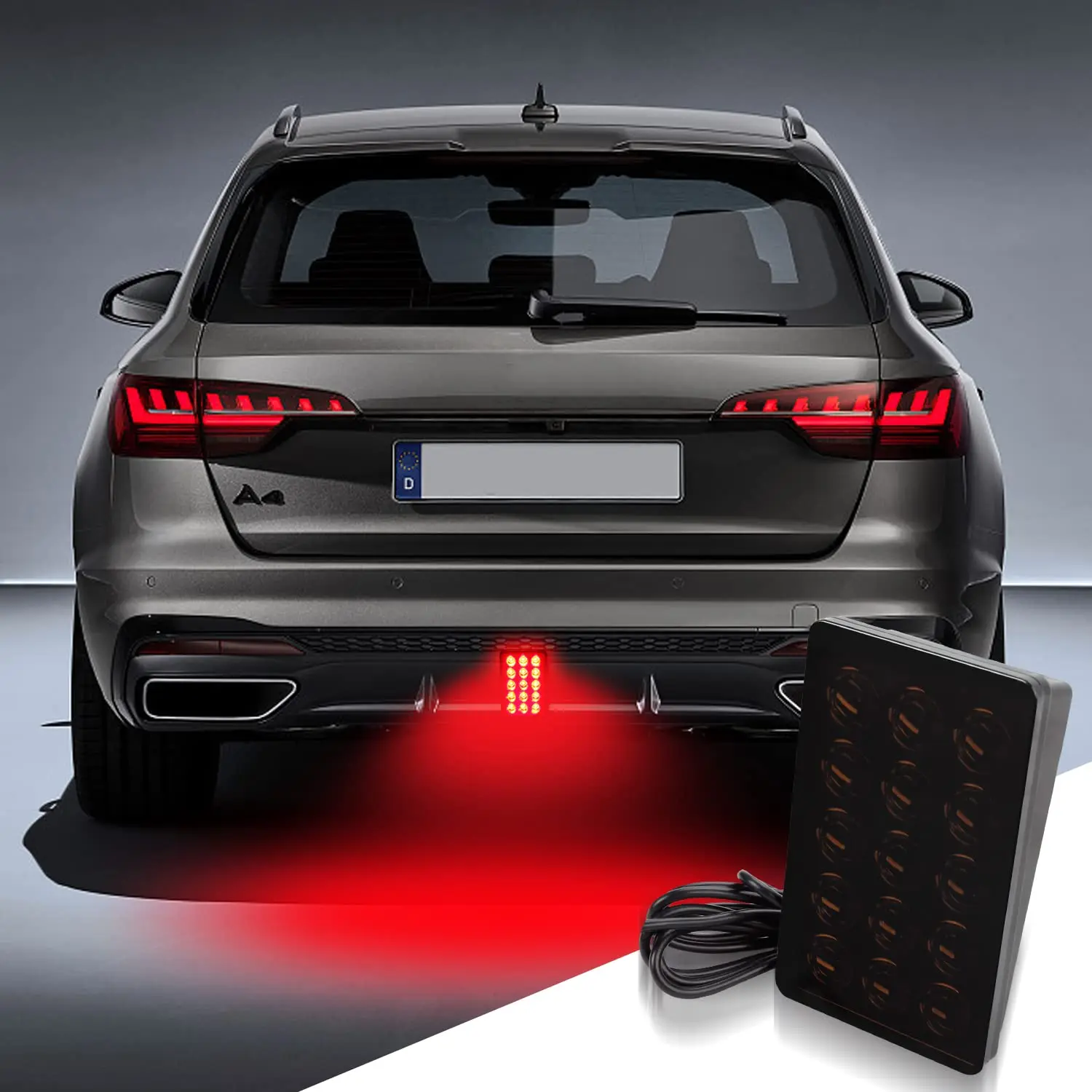 F1 Style Led Brake Pilot Lights 12V 15led Rear Tail Lights Auto Flash Warning Reverse Stop Safety Signal Lamps… F1 Style Led Brake Pilot Lights 12V 15led Rear Tail Lights Auto Flash Warning Reverse Stop Safety Signal Lamps…