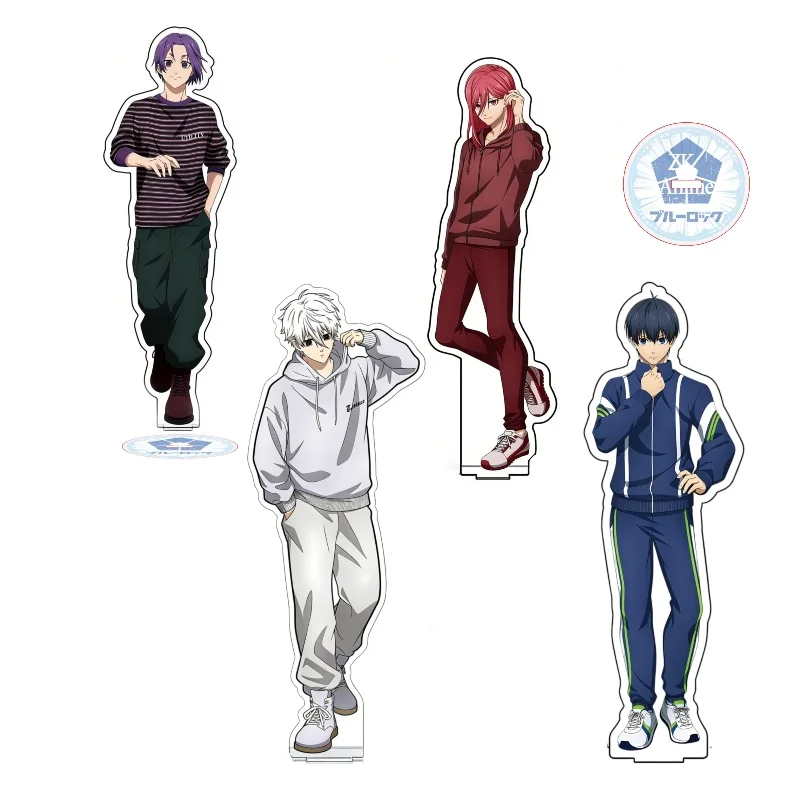 Figurka Akrylowa Blue Lock Hot Boy Anime, Stojący Model na Biurko, Kolekcja dla Fanów, Prezent, Biżuteria… Figurka Akrylowa Blue Lock Hot Boy Anime, Stojący Model na Biurko, Kolekcja dla Fanów, Prezent, Biżuteria…