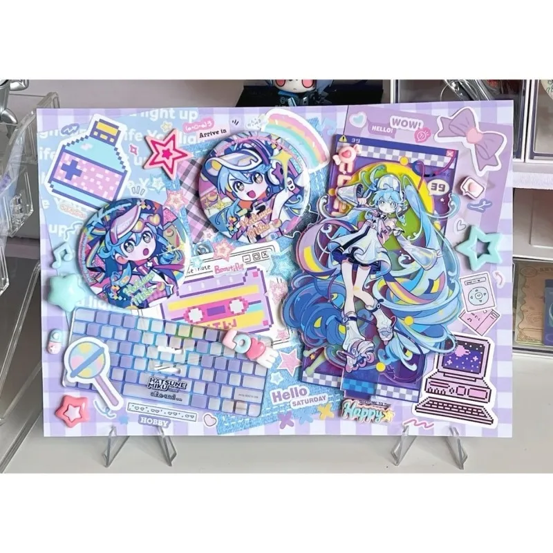 Figurka akrylowa Hatsune Miku, odznaka, figurka Hatsune Miku Project DIVA, anime, urocze gadżety, kreatywna… Figurka akrylowa Hatsune Miku, odznaka, figurka Hatsune Miku Project DIVA, anime, urocze gadżety, kreatywna…