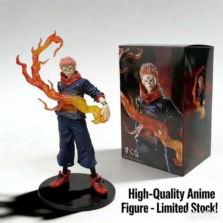 Figurka anime 21 cm Jujutsu Kaisen Itadori Yuji, model figurki akcji, zabawka z PVC, kolekcja, akcesoria na…