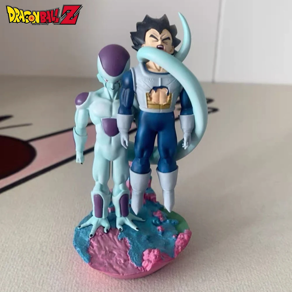 Figurka Anime Dragon Ball 9,5 cm / 3,74 cala Frieza i Vegeta Figurki Akcji Statuetka PVC Ozdoba na Biurko…