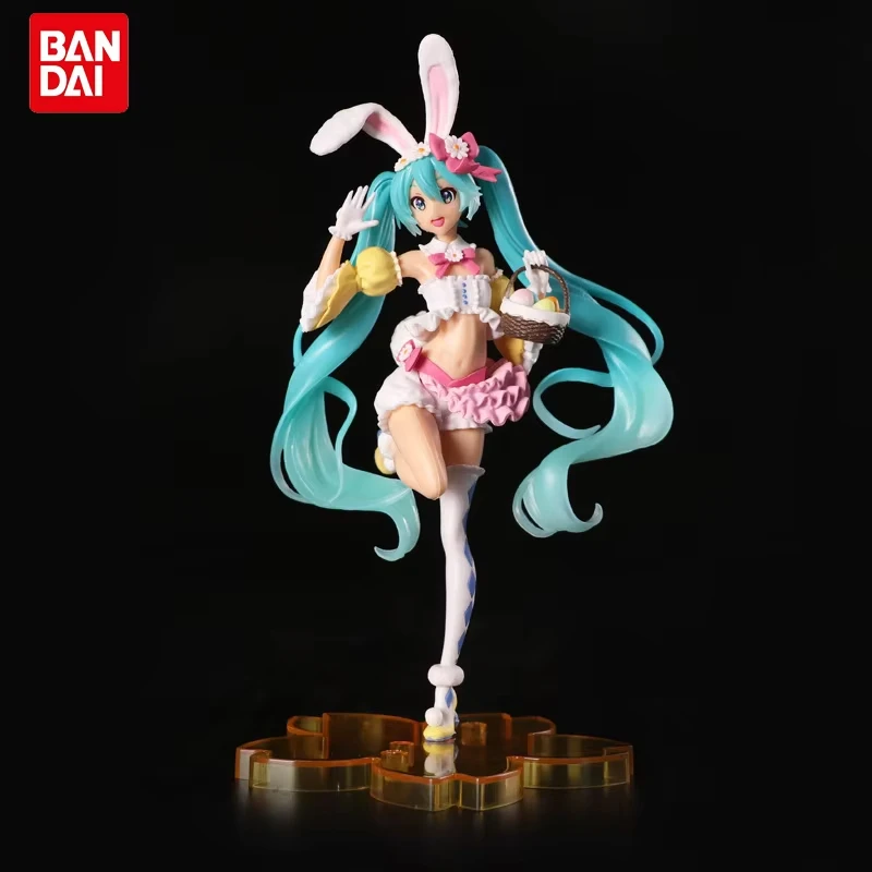 Figurka Anime Hatsune Miku 23 cm, Kawaii Model z PVC, Lalka Akcji z Króliczymi Uszami, Kolekcjonerskie Ozdoby… Figurka Anime Hatsune Miku 23 cm, Kawaii Model z PVC, Lalka Akcji z Króliczymi Uszami, Kolekcjonerskie Ozdoby…