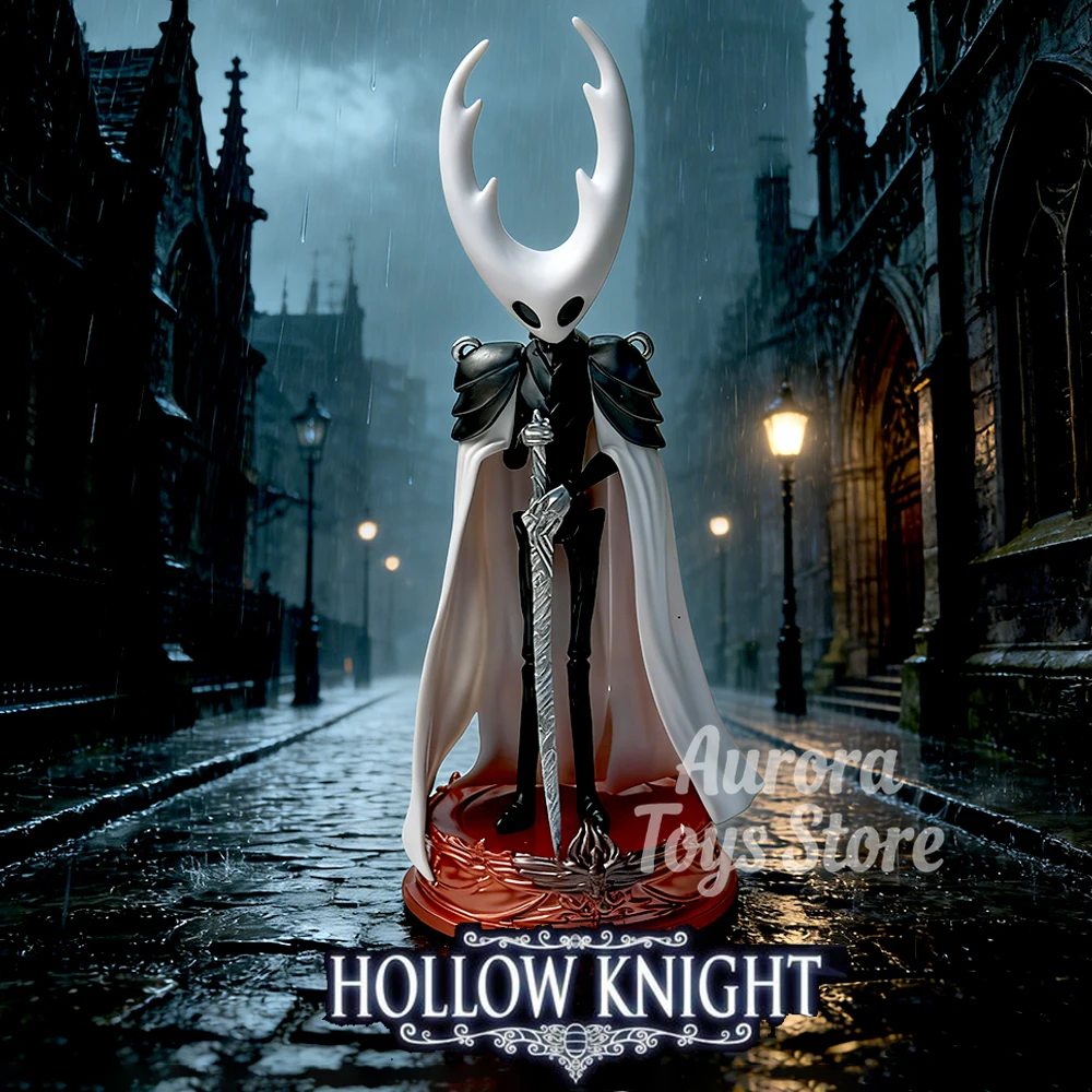 Figurka Anime Hollow Knight Król z Hollow Knight, 24 cm / 9,45 cala, figurki akcji, statuetka z PVC, model…