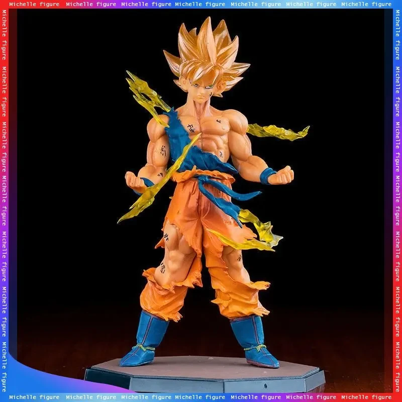 Figurka Anime Hot Dragon Ball Son Goku Super Saiyan 16cm Goku DBZ Figurka Akcji Model Prezent Kolekcjonerskie…