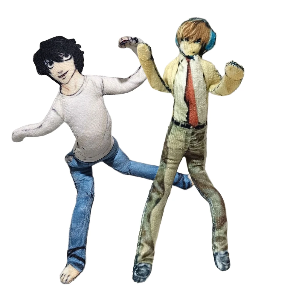 Figurka Anime L·Lawliet, Lalka Cosplay Yagami Light, Pluszowa Lalka L, Abstrakcyjny Model, Modna Dekoracja… Figurka Anime L·Lawliet, Lalka Cosplay Yagami Light, Pluszowa Lalka L, Abstrakcyjny Model, Modna Dekoracja…
