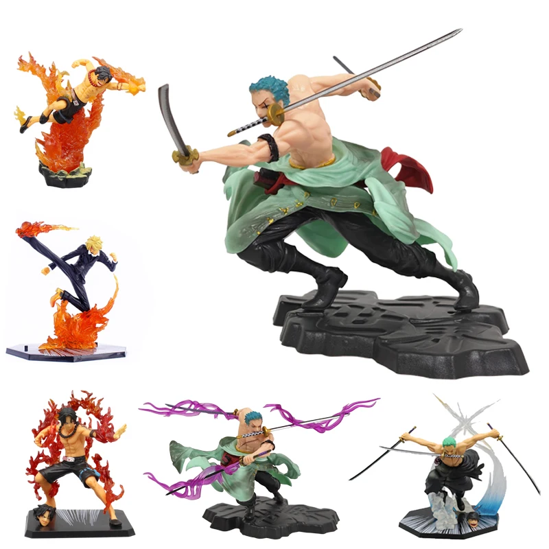 Figurka Anime One Piece Luffy Roronoa Zoro Trzy Miecze Sa-Maximum Manga Statua PVC Kolekcjonerski Model… Figurka Anime One Piece Luffy Roronoa Zoro Trzy Miecze Sa-Maximum Manga Statua PVC Kolekcjonerski Model…