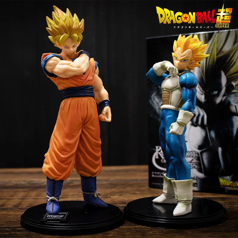 Figurka Bandai Dragon Ball Son Goku Vegeta Super Saiyan, figurka kolekcjonerska anime dla dzieci, model… Figurka Bandai Dragon Ball Son Goku Vegeta Super Saiyan, figurka kolekcjonerska anime dla dzieci, model…