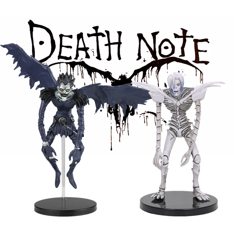 Figurka Death Note Ryuuku Ryuk Rem 18 cm, kolekcjonerska figurka anime, model z PVC, zabawka, dekoracja na…
