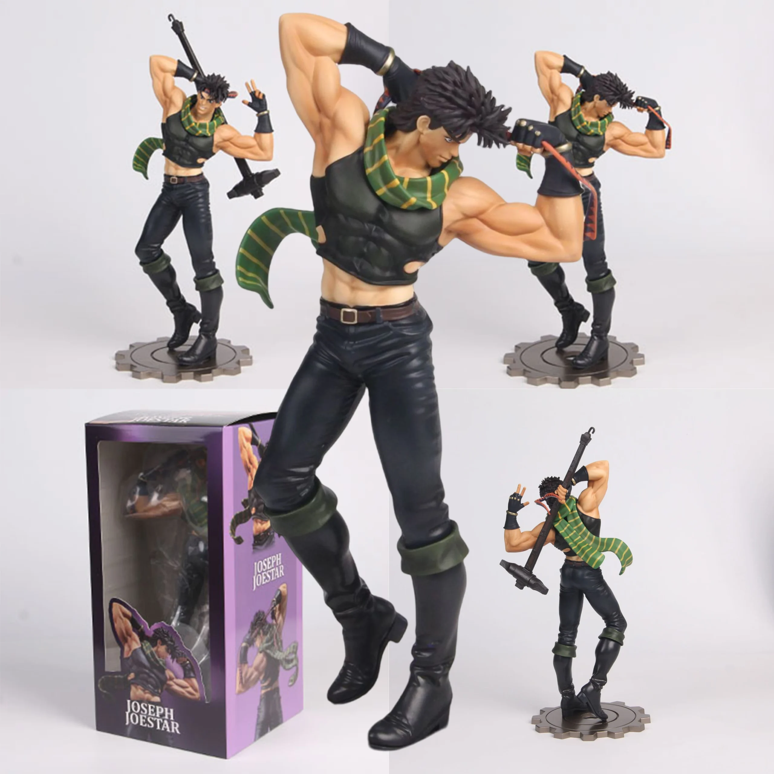 Figurka Joseph Joestar 30 cm Bizarre Adventure Figurki Dekoracja na Biurko Statuetka Kolekcjonerska Model… Figurka Joseph Joestar 30 cm Bizarre Adventure Figurki Dekoracja na Biurko Statuetka Kolekcjonerska Model…