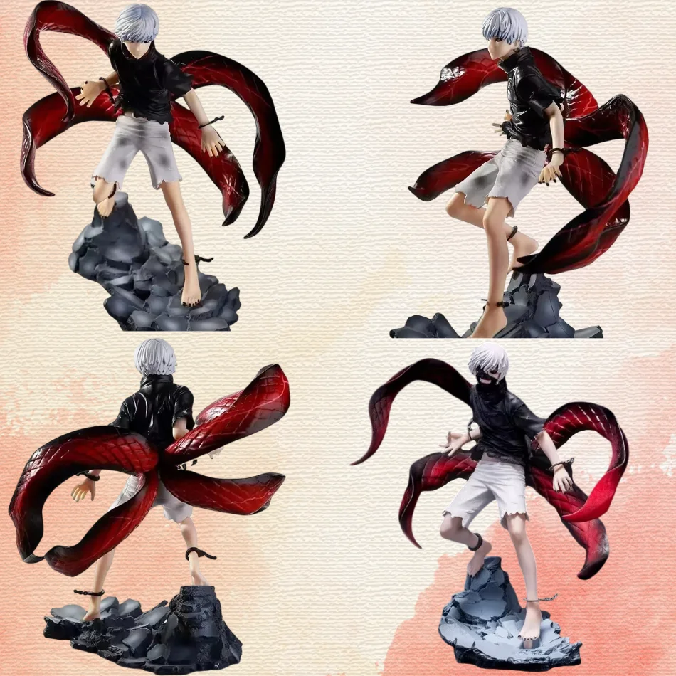Figurka Tokyo Ghoul Maska Stonoga Maska z Wymiennymi Twarzami Stonoga Kaneki Ken Figurka Animacyjna Figurka… Figurka Tokyo Ghoul Maska Stonoga Maska z Wymiennymi Twarzami Stonoga Kaneki Ken Figurka Animacyjna Figurka…
