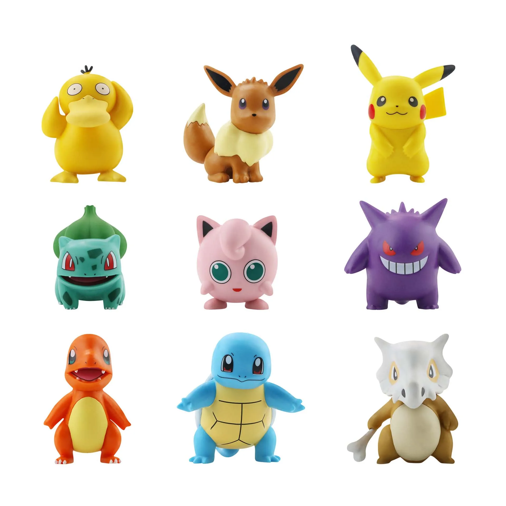 Figurki Akcji Pokemon Anime Pikachu Zabawki Model Charmander Psyduck Squirtle Jigglypuff Bulbasaur Kawaii… Figurki Akcji Pokemon Anime Pikachu Zabawki Model Charmander Psyduck Squirtle Jigglypuff Bulbasaur Kawaii…