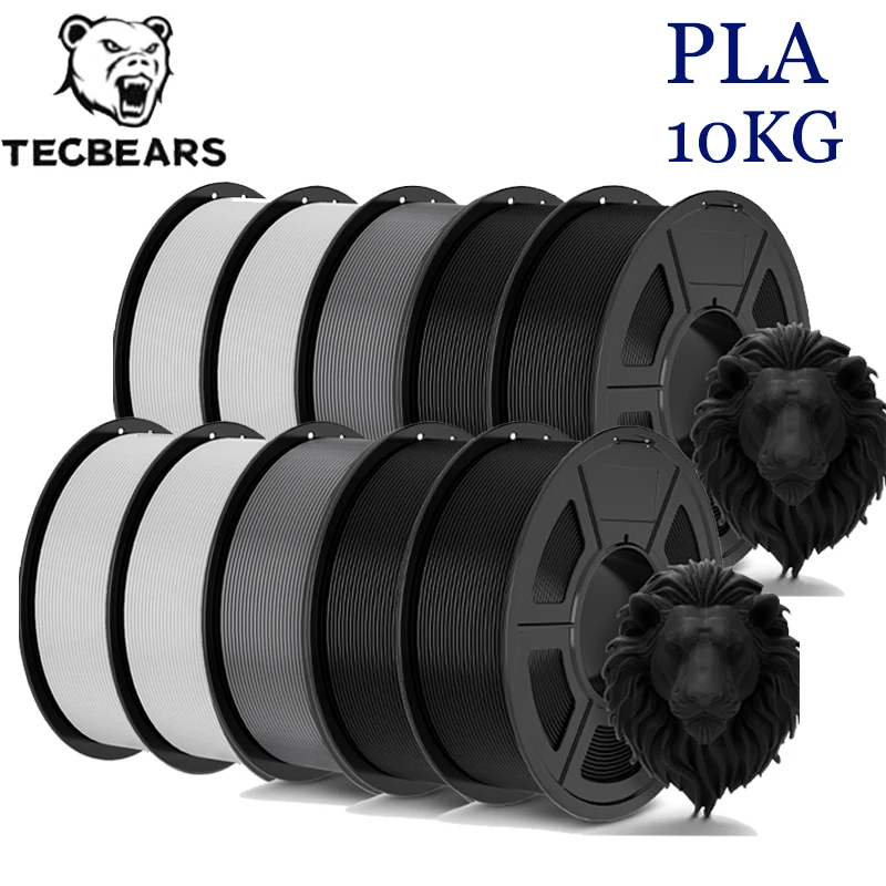 Filament PLA do druku 3D TECBEARS 1.75mm 10KG, wysoka wytrzymałość, pakowany próżniowo, zestaw wielokolorowy… Filament PLA do druku 3D TECBEARS 1.75mm 10KG, wysoka wytrzymałość, pakowany próżniowo, zestaw wielokolorowy…