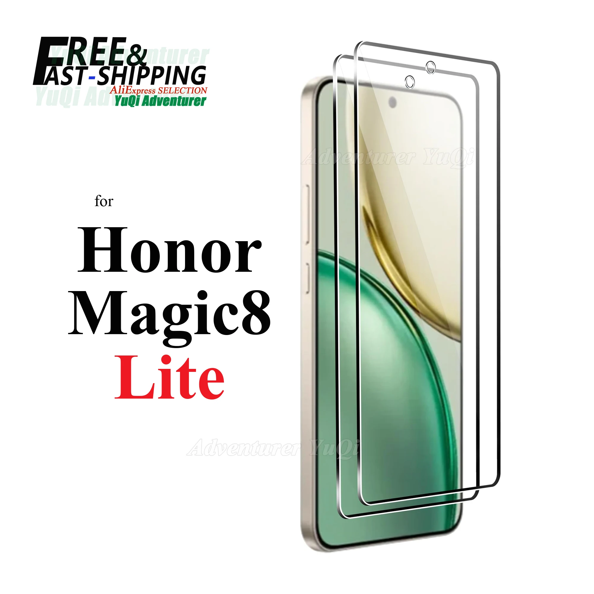 Folia ochronna na ekran Honor Magic8 Lite 6,79 cala, szkło hartowane HD 9H, przezroczyste, odporne na…