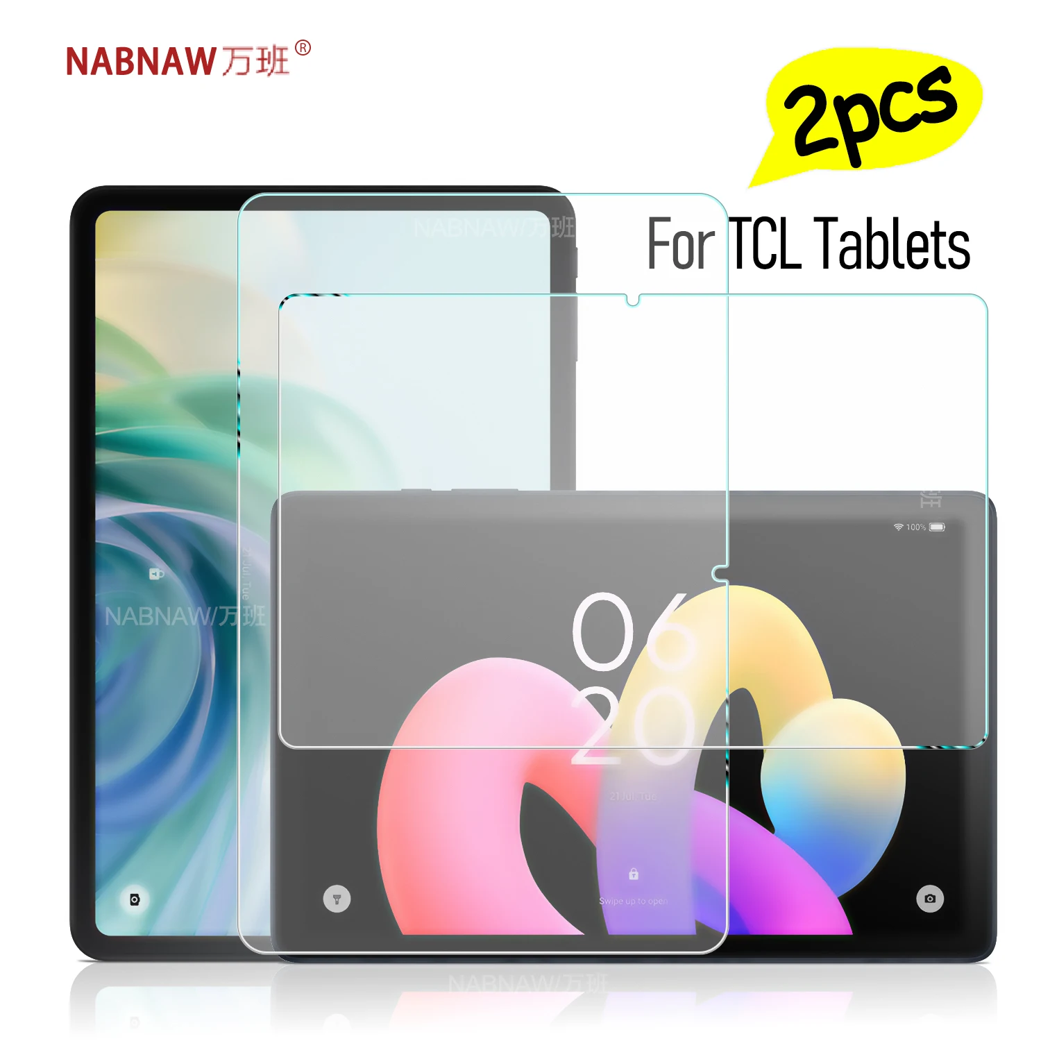 Folia Ochronna Szkło Hartowane Full HD na Ekran TCL Tab 10L Gen4 Gen3 Gen2 NXTPAPER 14 11.5 11 Plus na TCL Tab…