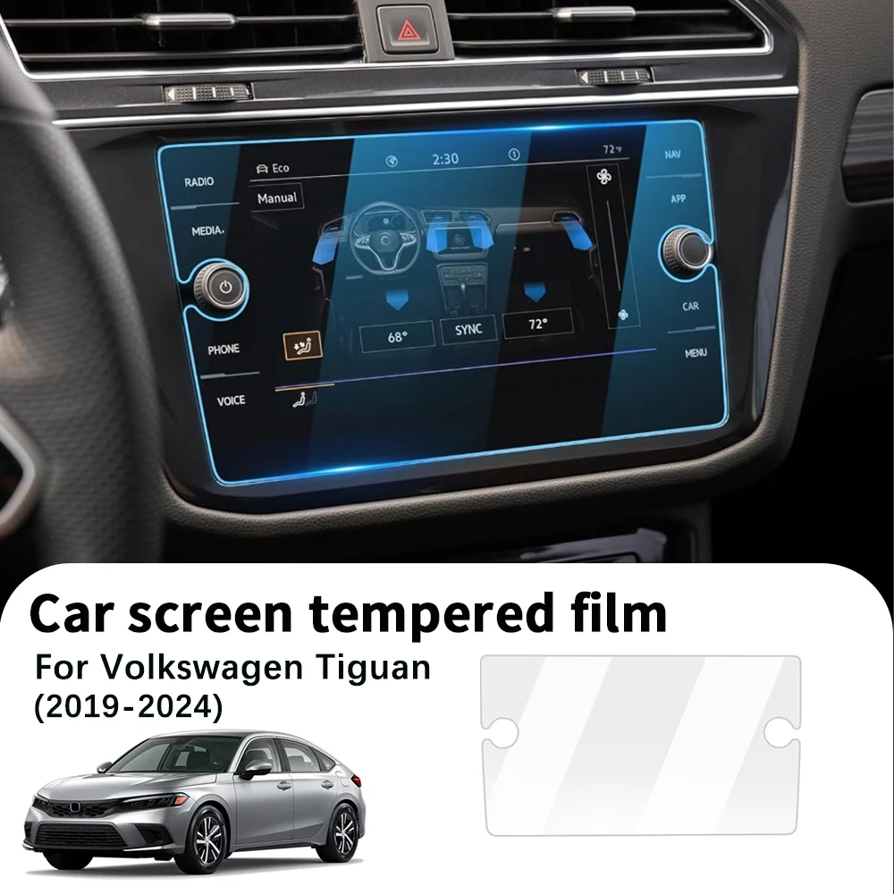 Folia ochronna ze szkła hartowanego do VW Tiguan 2019-2024, osłona ekranu nawigacji GPS, akcesoria do wnętrza… Folia ochronna ze szkła hartowanego do VW Tiguan 2019-2024, osłona ekranu nawigacji GPS, akcesoria do wnętrza…