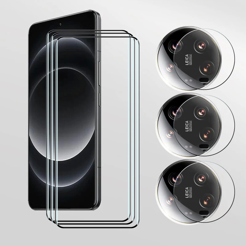 Folia ze szkła hartowanego 9D do Xiaomi 14 Ultra Screen Protector Anti-Scratch Front Film do Xiaomi 14Ultra…