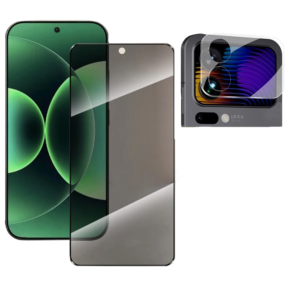 Folie ochronne 2.5D 9H z filtrem prywatności dla Xiaomi 17 Pro Max, anty-szpiegowskie, ochronne dla Xiaomi…