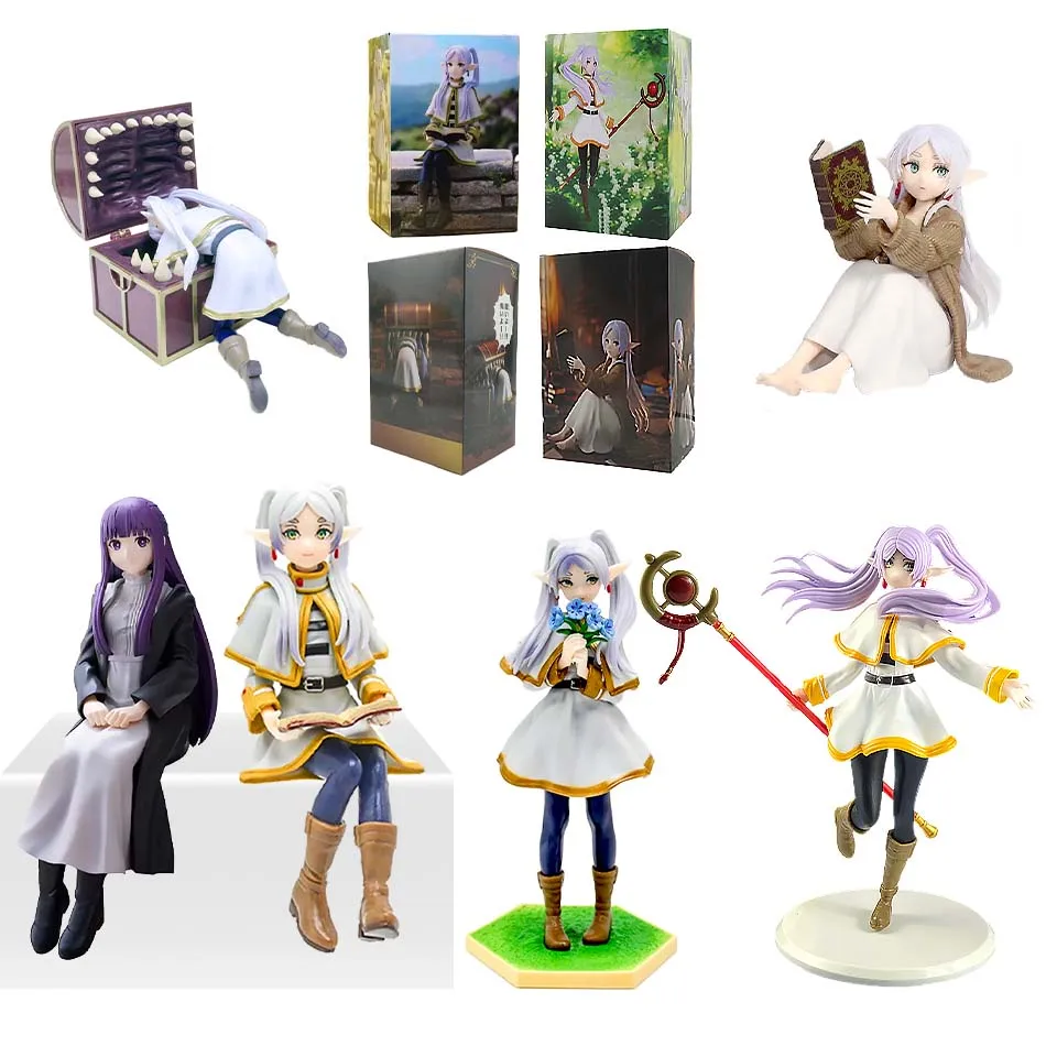 Frieren: Pamięci z podróży Figurka akcji Frieren Kotobukiya Figurka anime Statuetka z PVC Kolekcjonerski model… Frieren: Pamięci z podróży Figurka akcji Frieren Kotobukiya Figurka anime Statuetka z PVC Kolekcjonerski model…