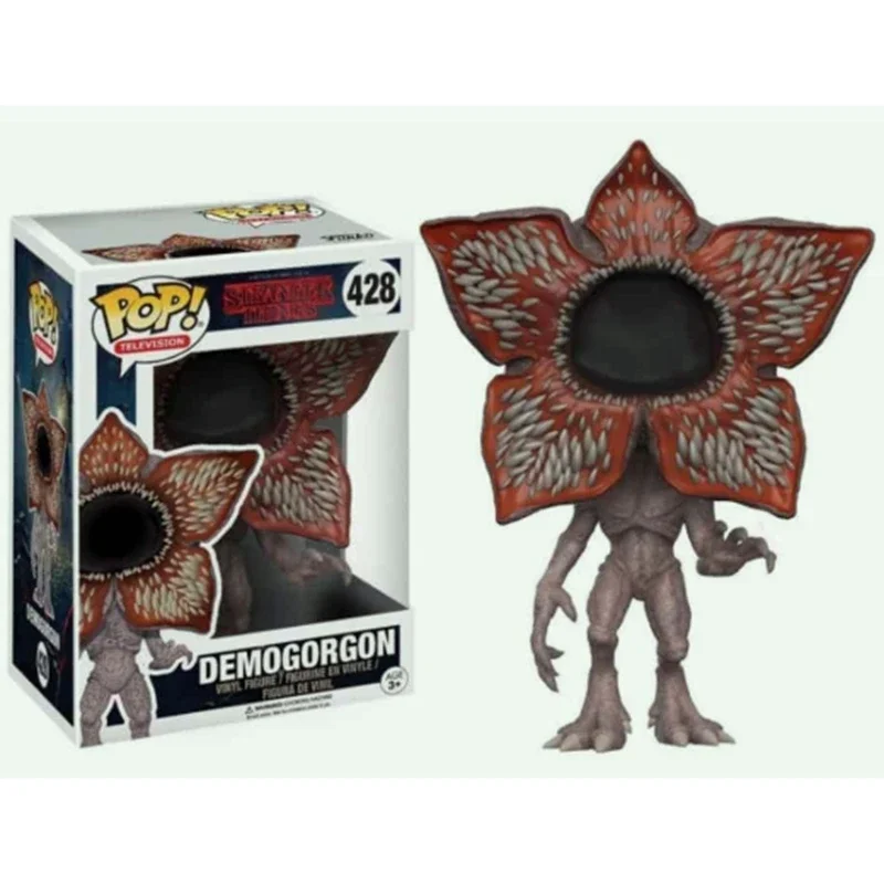 FUNKO POP Najnowsza peryferia Demogorgon # 428 kolekcja modeli figurek zabawki dla dzieci prezent