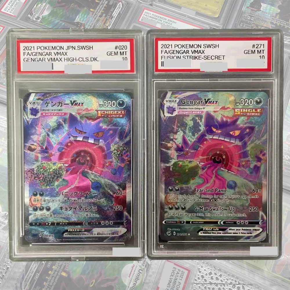 Gengar Vmax 2021 DIY Proxy Karta Kolekcjonerska PTCG Karta Kolekcjonerska PTCG z Oznaczeniem Graded Swsh… Gengar Vmax 2021 DIY Proxy Karta Kolekcjonerska PTCG Karta Kolekcjonerska PTCG z Oznaczeniem Graded Swsh…