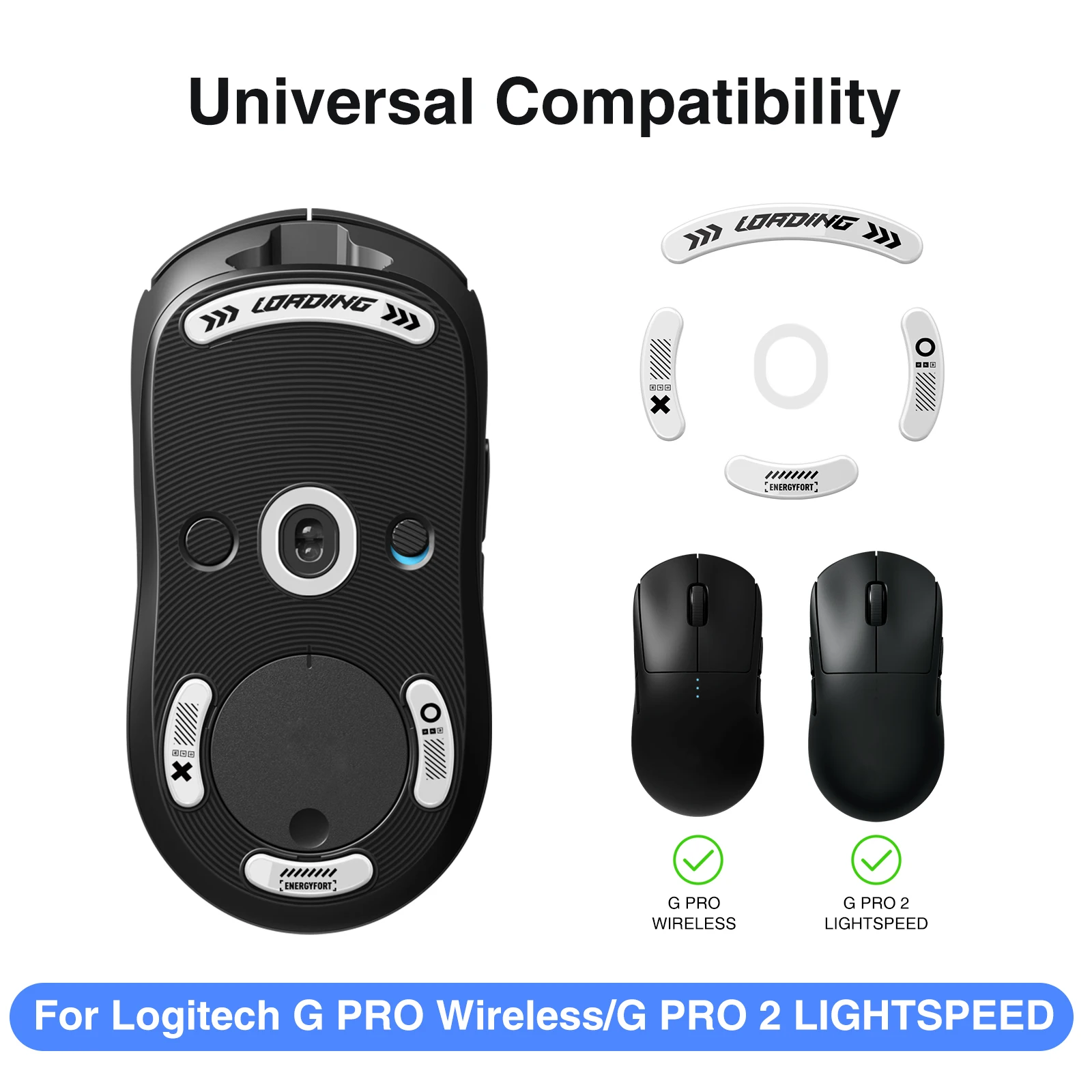 Glasses Mouse Glide Skates dla bezprzewodowych myszy do gier Logitech G Pro Antypoślizgowe naklejki na stopy X… Glasses Mouse Glide Skates dla bezprzewodowych myszy do gier Logitech G Pro Antypoślizgowe naklejki na stopy X…