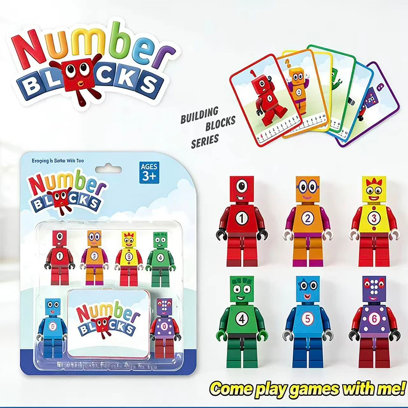 Gorące Nowości: Zestawy do Składania Figurek Numberblocks, Prezent, Wzmacniający Znawstwo Matematyczne Poprzez…