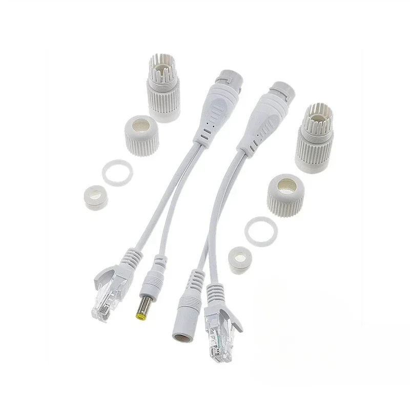 Gorący kabel POE Pasywny kabel adaptera zasilania przez Ethernet Rozdzielacz POE Wtryskiwacz Moduł zasilania…