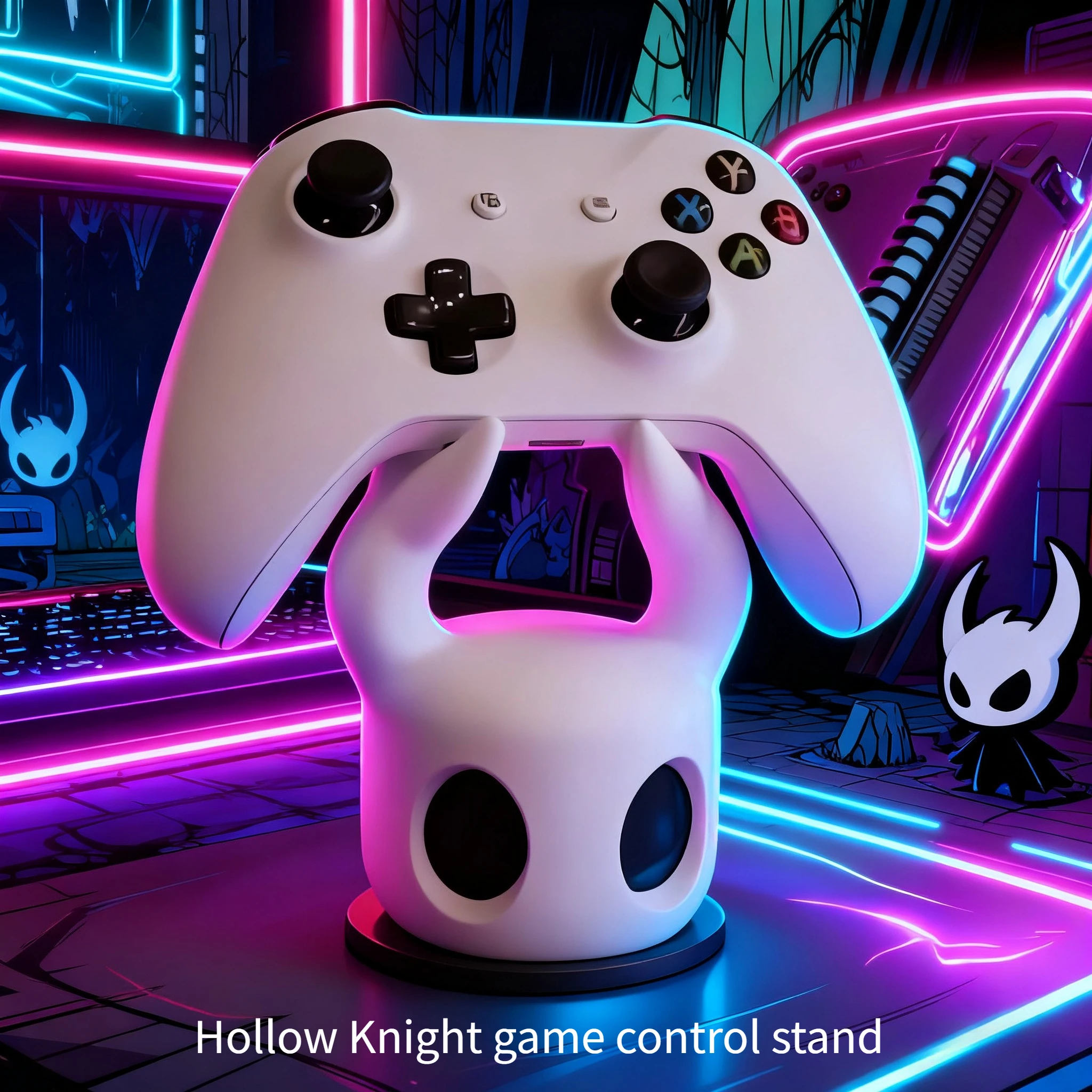 GORĄCY!! Uniwersalny stojak na kontroler kompatybilny z PS4/PS5/Switch, motyw Hollow Knight, fajny stojak na… GORĄCY!! Uniwersalny stojak na kontroler kompatybilny z PS4/PS5/Switch, motyw Hollow Knight, fajny stojak na…