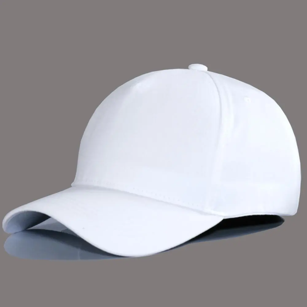 Hurtownia Solid Color No LOGO Letters Cotton Hat Black White Hat Baseball Cap Fashion High Quality Men Visor…